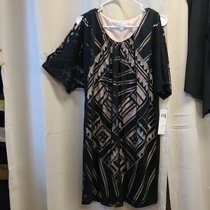 London times cold shoulder dress